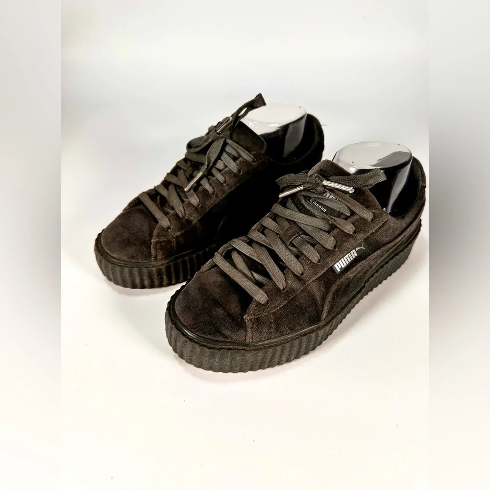 Puma Fenty X Rihanna creeper Velvet athletic shoes - Picture 3 of 13